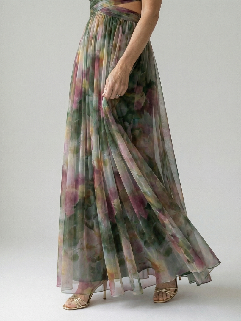 Violet | Soft Wrap Maxi Dress