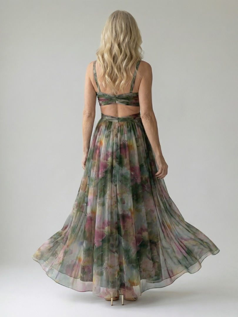 Violet | Soft Wrap Maxi Dress