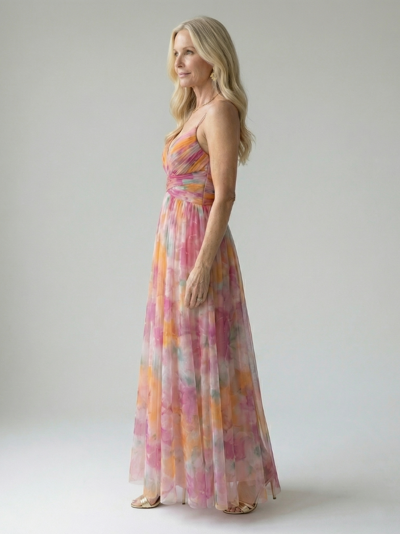 Violet | Soft Wrap Maxi Dress