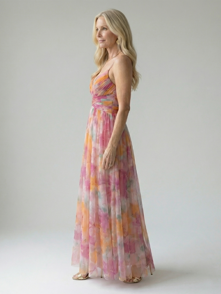 Violet | Soft Wrap Maxi Dress