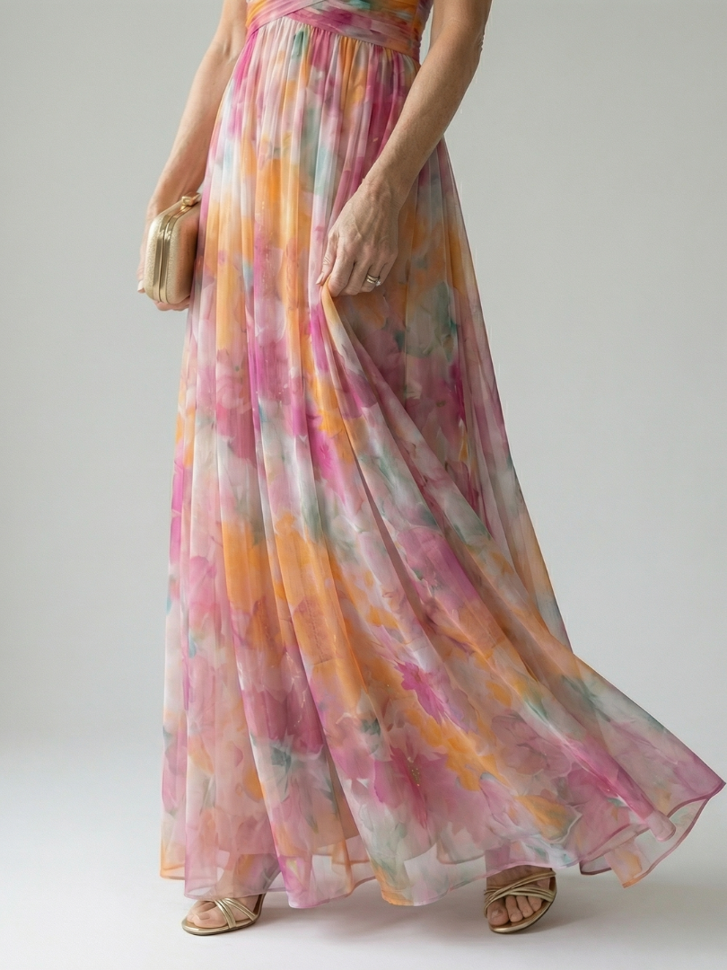 Violet | Soft Wrap Maxi Dress