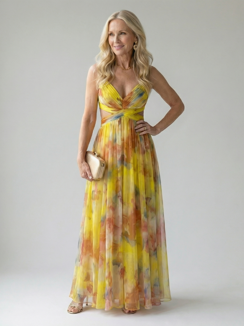 Violet | Soft Wrap Maxi Dress