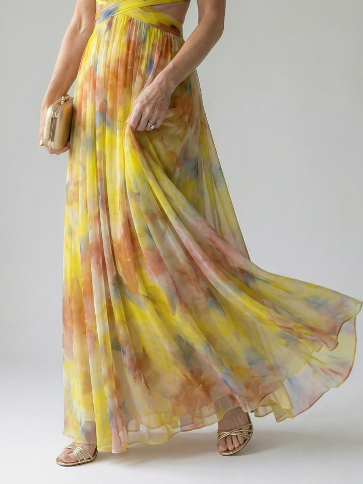 Violet | Soft Wrap Maxi Dress