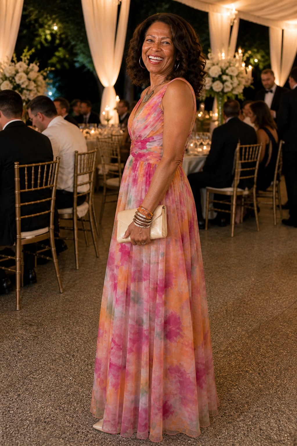 Violet | Soft Wrap Maxi Dress